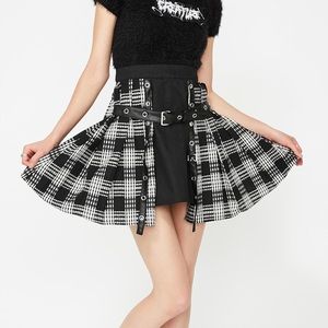 SOLD (DEPOP) Matilde Tartan Skirt from Disturbia
